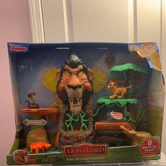 Disney Toys Disney Nwt The Lion Guard Rise Of Scar Playset Poshmark